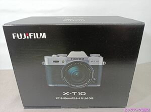 X-T10 FUJIFILM ミラーレス一眼レフカメラ デジタルカメラ フジフィルム 2015年製 望遠レンズ XF18-55mmF2.8-4 R LM OIS ◆3104/磐田店