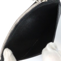 LOUIS VUITTON ルイヴィトン 美品 1円スタート コインカード・ホルダー モノグラムエクリプス タイガ M30271 FH4220 ノワール ブラック 黒_画像9