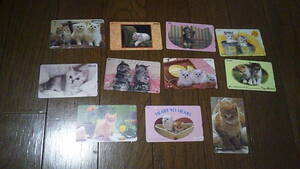  used . telephone card cat 11 sheets 