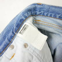 【1円】良好 国内正規 DESCENDANT ディセンダント 1986 STRAIGHT JEANS ストレートジーンズ デニム 定価31900円 INDIGO 青 3_画像6