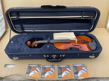 バイオリン★copy of Antonius Stradivarius faciebat Cremona 1713 Made in Western Germany★専用ケース★希少★完動品★動作確認★美品_画像1