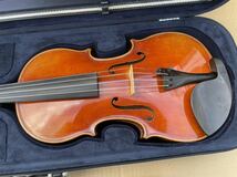 バイオリン★copy of Antonius Stradivarius faciebat Cremona 1713 Made in Western Germany★専用ケース★希少★完動品★動作確認★美品_画像6