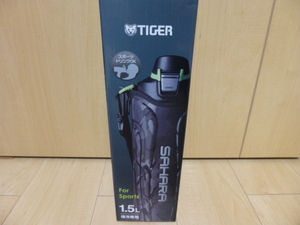 〇送料無料 新品未使用 タイガー 水筒 1.5リットル ステンレスボトル スポーツ 直飲み 保冷専用 ブラック MME-F150KK