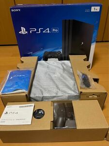 SONY PlayStation4 Pro HDD 1TB ジェットブラック【CHU-7000B B01】中古