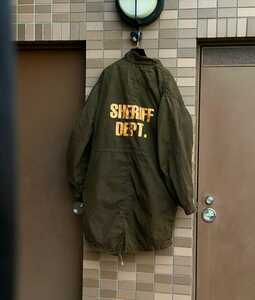 80's U.S.ARMY SHERIFF DEPT Mod's Coat XS
