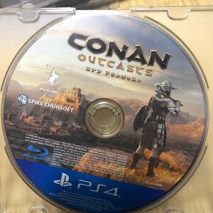 PS4中古ソフトケース無し コナンアウトキャスト