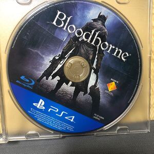 PS4中古ソフトケース無し bloodborne ブラッドボーン
