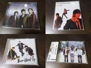 w-inds. - Everyday,CANT GET BACK (DVD付)/ Boom Word Up (DVD付)/ IT’S IN THE STARS (DVD付)/ Seventh Ave. CD 4枚セット