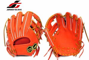 Junki Grab Hard Grab Glove Glove infiteld hand jg-6213a ladish oolange aramide High School Baseball Название вышивки бесплатно сделано в Японии