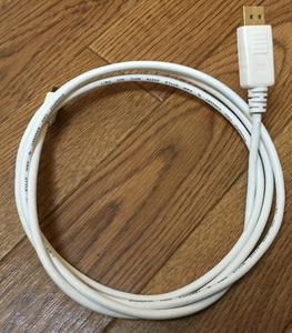 Mini DisplayPort - DisplayPortケーブル 1.7m