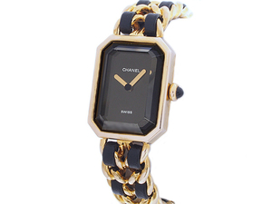 富士屋◆送料無料◆シャネル CHANEL プルミエール H0001 Mサイズ レディース クオーツ 腕時計