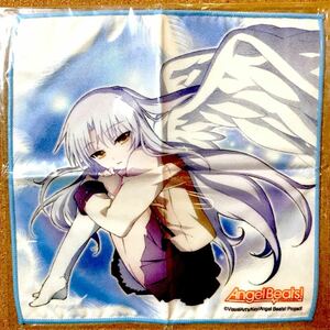 【送料無料】Angel Beats! 立華 かなで 天使 マイクロファイバー タオル 約20×20cm