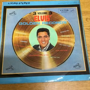 a-18★LP エルヴィス・プレスリー(ELVIS PRESLEY)「Elvis Golden Records Vol. 3 (1963年・SHP-5237・ロックンロール)