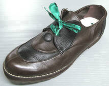 フラボア：メンズ シューズ 26 （ 靴 スニーカー 革靴 男性用 オム リボン FRAPBOIS Men's Leather Shoes 26 Brown_画像2
