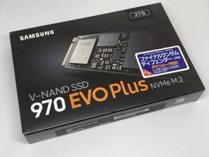 SAMSUNG 970 EVO Plus 2TB NVMe M.2 2280 MZ-V7S2T0B/EC, 電源投入:371回、使用時間:487H