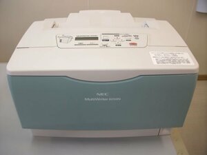 * used laser printer [NEC MultiWriter 8250N] remainder amount unknown toner attaching *