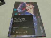 10220 TAEMIN THE 1st STAGE NIPPON BUDOKAN 完全限定生産コンプリート盤(FC Limited Edition) ブルーレイ_画像1