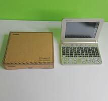 HSB-3【超美品】CASIO カシオ　電子辞書 EX-word エクスワード　XD-SK6830　あいうえお順列キーボード　1回使用のみ　純正ケース 付き_画像3