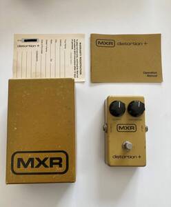 ＊MXR DISTORTION +/ディストーションプラス/VINTAGE/箱付/レア！＊