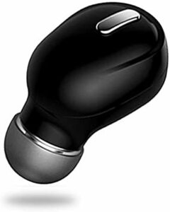 ブラック Bluetooth ワイヤレス イヤホン 5.0 片耳 完全ワイヤレス ヘッドセット 4時間連続再生 超小型 超軽量
