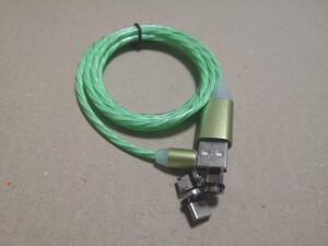 Type-C /android/iphone 3in1マグネット充電ケーブル