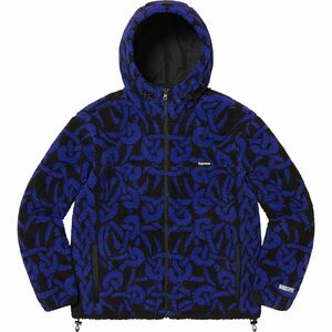 【新品未使用】 21AW 22 新品 SUPREME シュプリーム CELTIC KNOT REVERSIBLE WINDSTOPPER FLEECE HOODED JACKET ジャケット ブルゾン S