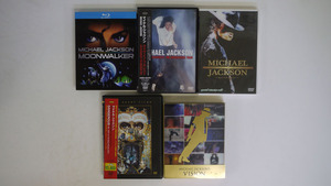 DVD マイケル・ジャクソン/5点セット