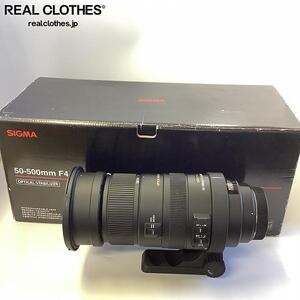 SIGMA/シグマ 50-500mm F4.5-6.3 APO DG OS HSM 高倍率超望遠ズームレンズ Canon用 AF動作確認済み 同梱×/D8X