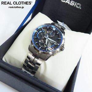 CASIO/カシオ OCEANUS/オシアナス マンタ 電波ソーラー シルバー/OCW-S3000-1AJF /000