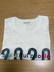 【新品】beautiful people ビューティフルピープル　コットンジャージーロゴTシャツ