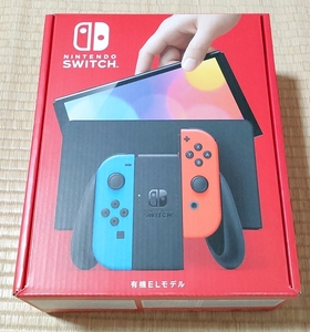 １月購入 即納 新品未開封 任天堂 Nintendo Switch 本体 有機ELモデル ネオンブルー・ネオンレッド Joy-Con(L)/(R) ニンテンドー スイッチ