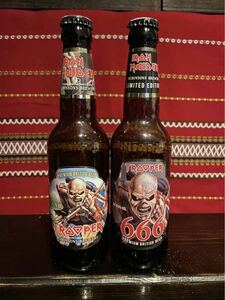 IRON MAIDEN Trooper + 666 Beer Empty Bottles / アイアン・メイデン・ビール空瓶各1本