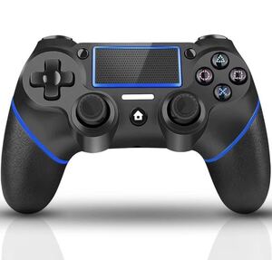 P4 コントローラー ワイヤレス コントローラー P4専用 コントローラー 無線 Bluetooth接続 二重振動機能全バージョン対応 日本語説明書付き
