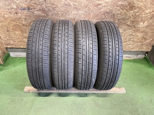 165/80R13 YOKOHAMA ECOS ES31 2020年製 バリ山 夏タイヤ 4本セット