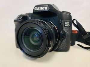 Canon キャノン EOS 40D デジタル一眼レフ レンズ CANON LENS EF 24㎜ 1:2.8 現状品