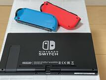 【1円スタート】【中古】Nintendo Switch　バッテリー持続　ネオンブルーネオンレッド　ニンテンドースイッチ　本体_画像3