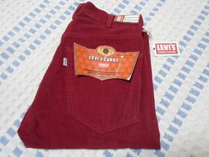 新品！リーバイス　コーデュロイ　189210003　W29　トルコ製　LEVIS　CORDS　501XX　517　519　505