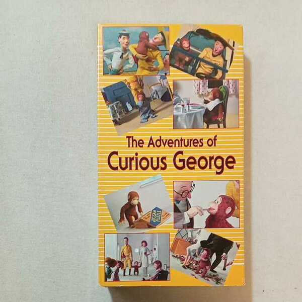 zaa-zvd18♪Adventures of Curious George　英語版 [VHS] ビデオ　 1998/12/8　英語ヒヤリング