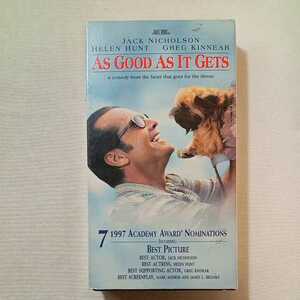 zaa-zvd18!As Good As It Gets Jack Nicholson ( выступление ), Helen Hunt ( выступление ), английская версия [Import] [VHS] видео 139 минут 