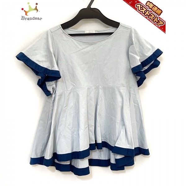 格安販売の 新品 yori ヨリ フリルスリーブブラウス - シャツ/ブラウス ...
