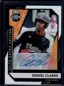 【DENEL CLARKE】2021 Panini ELITE EXTRA EDITION OAKLAND 