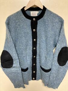[CAMPUS]USA made mo hair cardigan M size made in USA America made vintage Vintage old clothes wool mohair knitted 