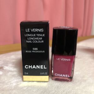 CHANEL ヴェルニ ロング トゥニュ 586 ローズ プロディジアス 13ml