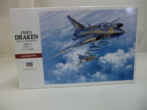 １：４８　Ｊ３５Ｆ/Ｊ　ドラケン［スウェーデン空軍迎撃機］　ＨＡＳＥＧＡＷＡ　ＰＴ４１　ＭＡＤＥ　ＩＮ　ＪＡＰＡＮ