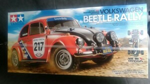 タミヤ 1/10 RC フォルクスワーゲン ビートルラリー 未開封 新品 MF-01X TL-0です。