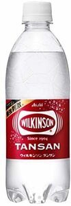 アサヒ飲料 ウィルキンソン タンサン 炭酸水 500ml×24本