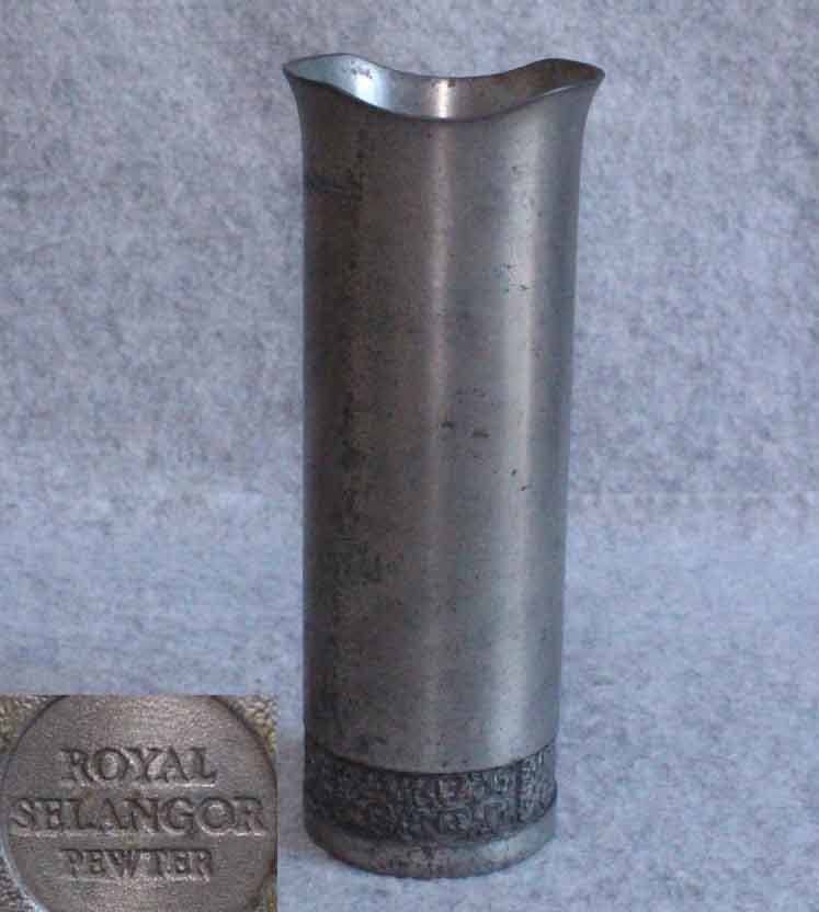 Selangor Pewter 錫 すず製 茶筒