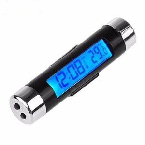 * easy clip installation digital clock *7/ thermometer LED Cub / Mate / Ape 