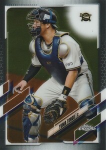 TOPPS 2021 NPB CHROME 頓宮裕真 160 レギュラーカード