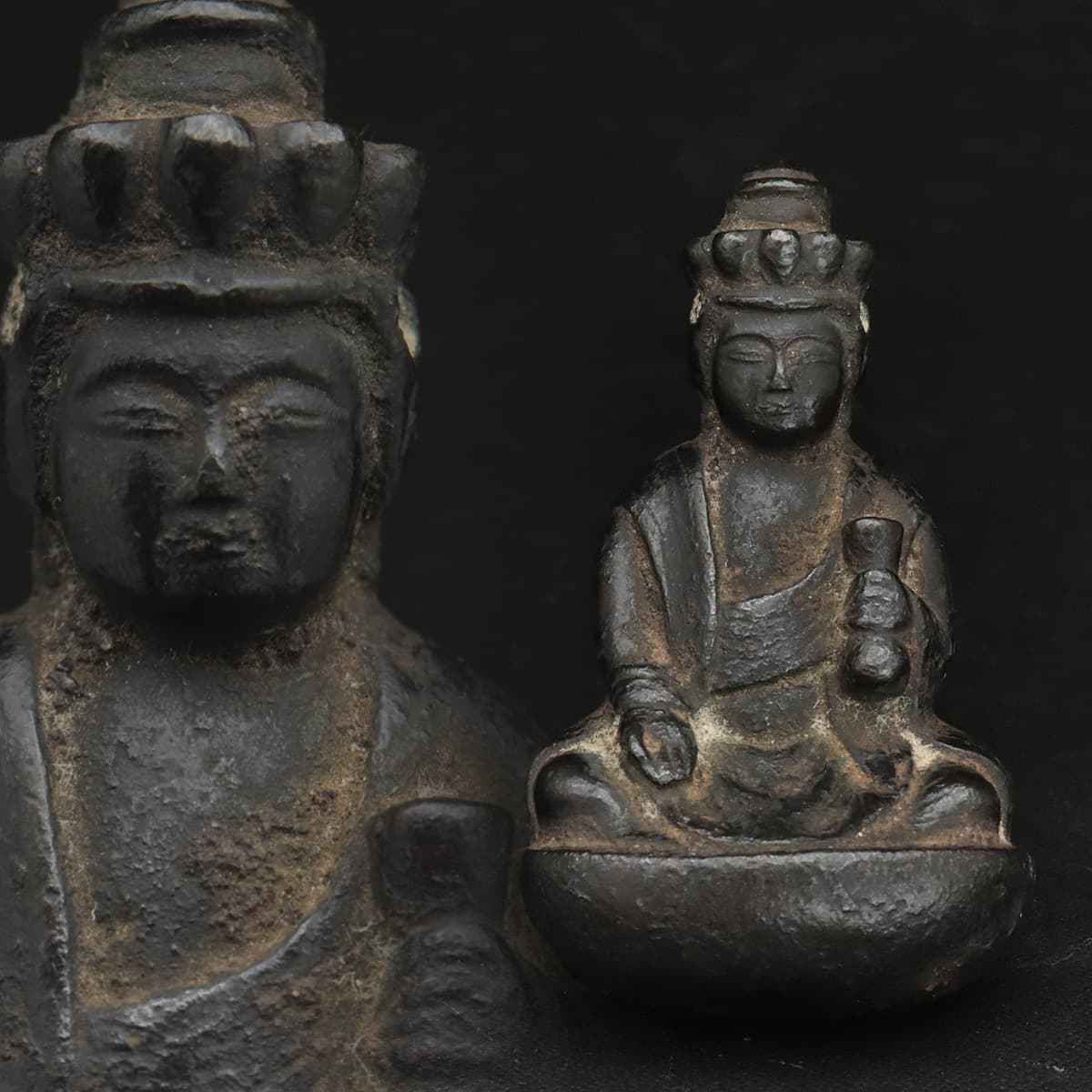 ヤフオク! -「仏教美術 懸仏」(仏像) (銅製)の落札相場・落札価格